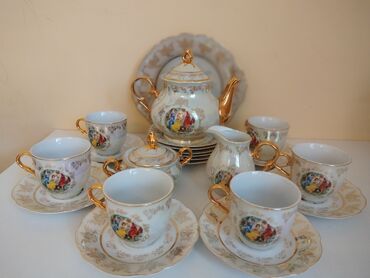 Çay dəstləri və servizlər: Çay dəsti, 6 nəfərlik, Czech Republic