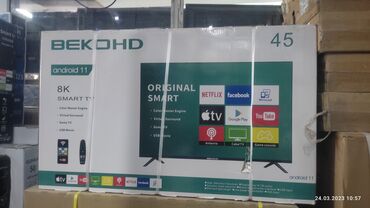 Телевизоры: Телевизоры, BEKO Android, доставка и установка бесплатно, 8 Гб память — 6