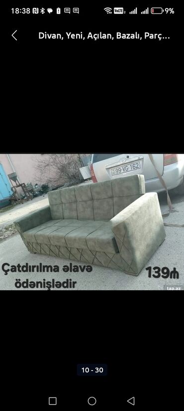 Divanlar: Divan, Yeni, Açılmayan, Bazasız, Nabuk, Ödənişli çatdırılma — 27