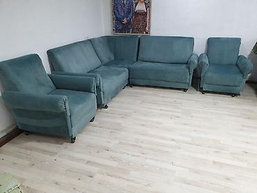 Угловые диваны: Угловой диван, C подушками — 7