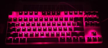 Klaviaturalar: Klaviatura "project one 87 fuji"Heç işlənməyib təzədi RGB — 17