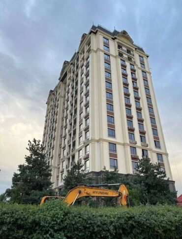 участок бишкек арзан: 3 бөлмө, 119 кв. м, Элитка, 13 кабат, ПСО (өзү оңдоп түзөтүп бүтүү үчүн)