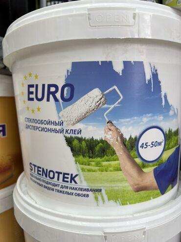 настенные гипсовые панели: Клей для стеклообоев EURO от Stenotek предназначен для наклеивания