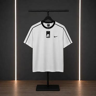 футболка с бэтменом мужская: Мужская футболка, Nike, Новый, цвет - Белый — 1