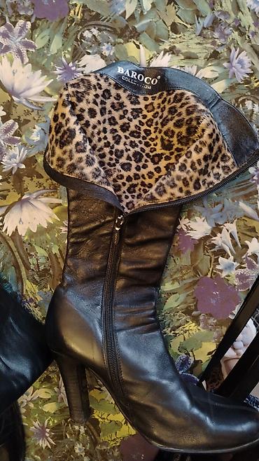 donna: BAROCO Collection qadın çəkmələri,natural dəri Layka, razmer 36-37 - — 3