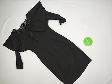 czarna: Styled In Italy, Sukienka damska, rozmiar S — 3