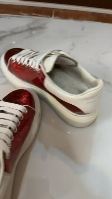 Women's Sneakers and athletic shoes: Ölçü: 37, rəng - Qırmızı, İşlənmiş — 5