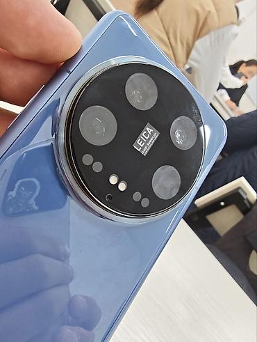 Уюлдук телефондор: Xiaomi, 14 Ultra, Колдонулган, 256 ГБ, түсү - Көк, 2 SIM — 3