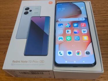 Bıçaqlar: Redmi Note 13 Pro+, 256 GB, rəng - Qara, Sənədlərlə