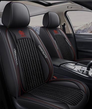corolla runx: Чехлы Экокожа, цвет - Черный, Universal Seat cover, Новый, Самовывоз, Платная доставка