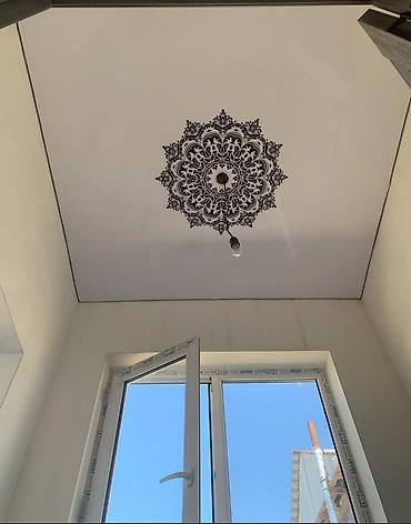 Натяжной потолок: Натяжной потолок Глянцевое, Матовое, 3D потолки Гарантия, Бесплатная консультация, Бесплатный замер — 24