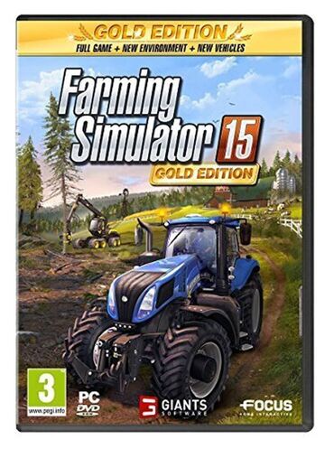 igrice za ps4 pro: Farming Simulator 2015 (GOLD EDITION) igra za pc (racunar i lap-top)
