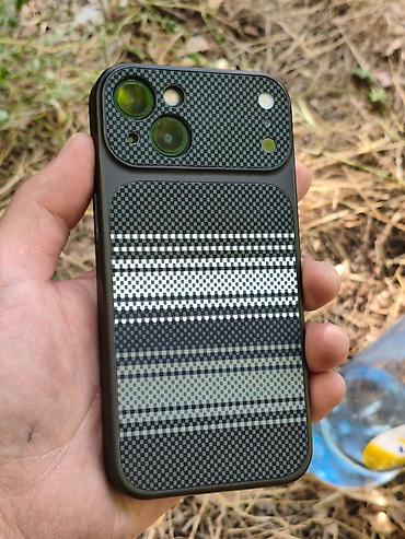 IPhone 13, Б/у, 128 ГБ, Alpine Green, Защитное стекло, Чехол, 75 %