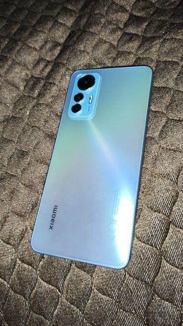 Xiaomi: Xiaomi, 12, Колдонулган, 256 ГБ, түсү - Көгүлтүр, 2 SIM