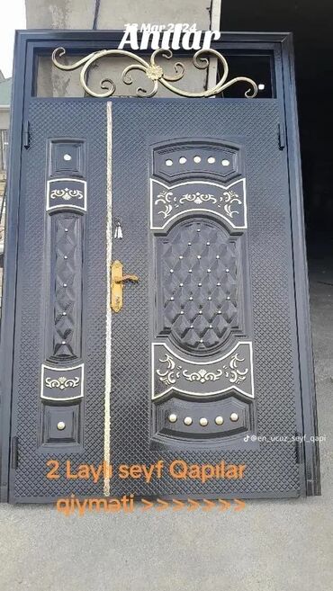 Giriş qapıları: Yeni Giriş qapısı Zamok və çərçivə ilə, Zəmanətli, Ödənişli quraşdırma, Ödənişli çatdırılma, Rayonlara çatdırılma — 6