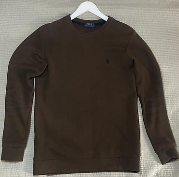 Толстовкалар: Эркектердин толстовкасы, S, Polo Ralph Lauren, Колдонулган, түсү - Күрөң, Акысыз жеткирүү, Акылуу жеткирүү — 1