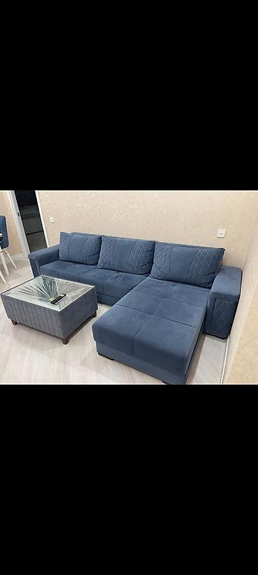 Divanlar: Künc divan, İşlənmiş, Açılan, Bazalı, Çatdırılma yoxdur — 1