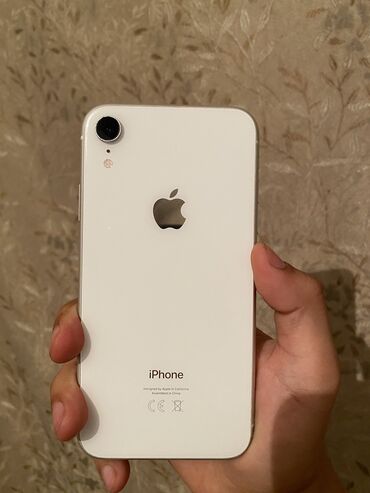 пассивное сетевое оборудование rj 12: IPhone Xr, Жаңы, 64 ГБ, Ак, Заряддоочу түзүлүш, Коргоочу айнек, Каптама, 79 %