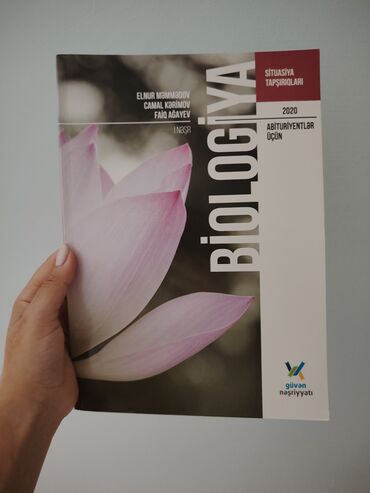 abituriyent jurnali 2020 pdf: Biologiya üzrə situasiya tapşırıqları, tam yenidir