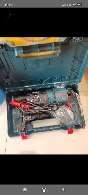 drel bosch: Məhsul: Bosch GBH 2-26 DFR perforator/udarlı matkap Xüsusiyyətlər: - — 1