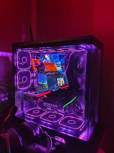 razer kiyo: Компьютер, ядер - 8, ОЗУ 32 ГБ, Игровой, Б/у, AMD Ryzen 7, NVIDIA GeForce RTX 5070, SSD — 2