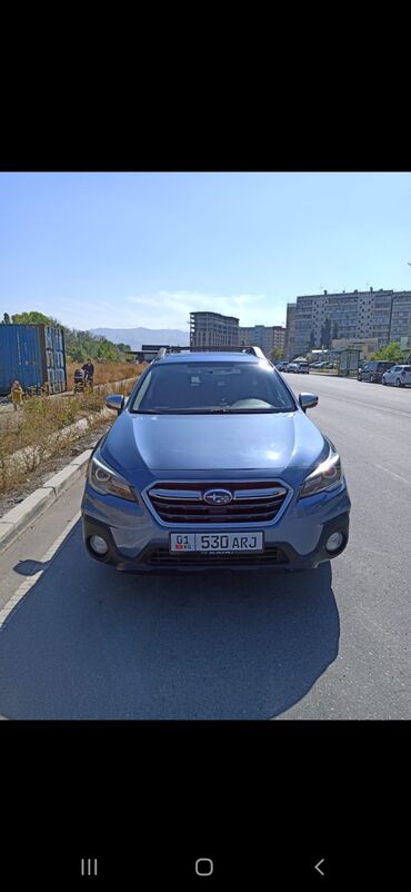 куплю субару аутбек в бишкеке: Subaru Outback: 2018 г., 2.5 л, Вариатор, Бензин, Универсал