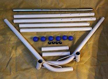 Другое для спорта и отдыха: ПРОДАМ ОПОРА для подвесного гамака из профильной стальной трубы 30х30 — 17