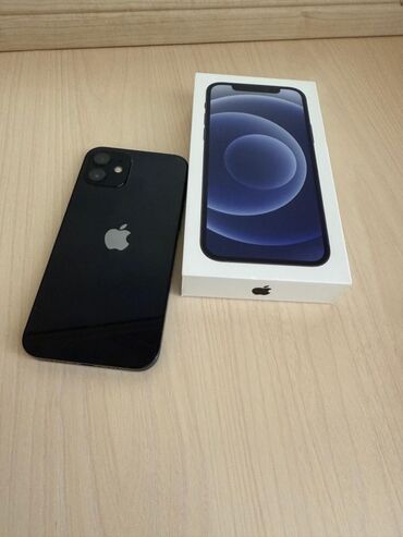 Apple iPhone: IPhone 12, 64 GB, Qara, Sənədlərlə