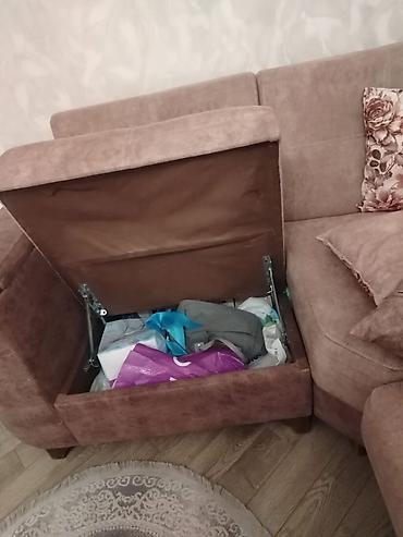 duz divan: Künc divan, İşlənmiş, Bazalı, Parça, Çatdırılma yoxdur — 4