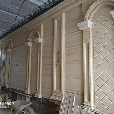 Фасадные плиты Сары-Таш (Травертин): Сары Таш Травертин фасадные камень материалы фасад От завода — 25