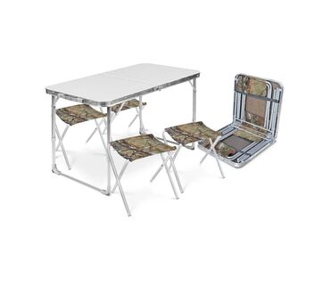 офисный мебель: Комплект стол и стулья Новый