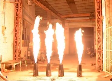 караоке оборудование: Услуги огнепушки генератор пламени эффектное красивое оформление