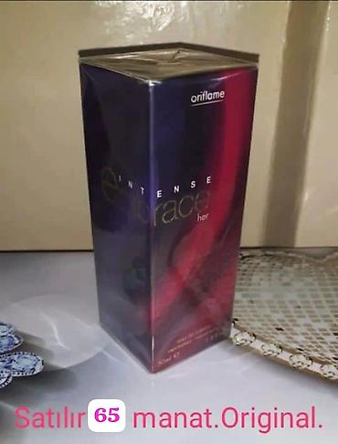 Ətriyyat: Oriflame brendinə aid "Dancing Lady Hypnotic Night" ətri. Bu ətir 50 — 26