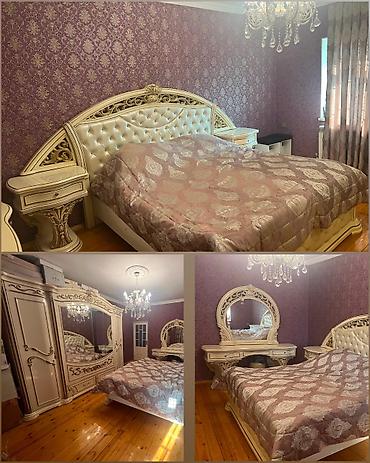Digər mebel: Yataq dəsti satılır 550₼. matrası var.Ünvan Azadlıq. 2757. Fatimə99 — 2