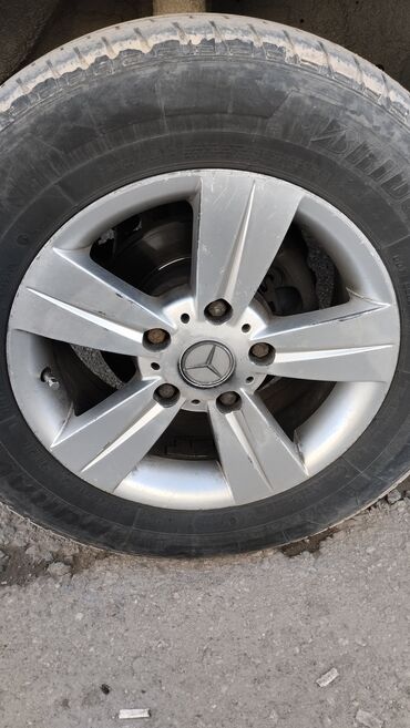 Шины и диски: Литые Диски R 16 Mercedes-Benz, отверстий - 10, Б/у