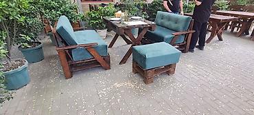 paletdən mebel: Paletlerden Baq mebeli .döşəklə və döşəksiz. 400 azn + — 3