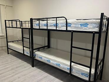 bunk bed: Двухъярусные кровати металлические 
качественные 9500 без матрас — 4