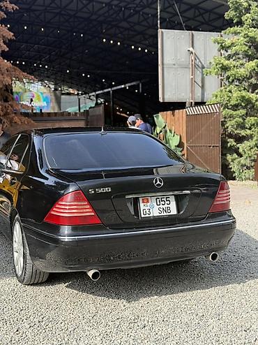 mersedes e class: Mercedes-Benz S-Class: 2000 г., 5 л, Автомат, Бензин, Седан — 4