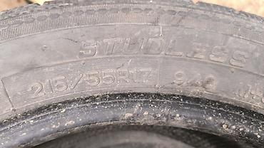 e34 4 4: Зимние шины (липучки) без шипов, размер 215/55 R17, индекс — 1