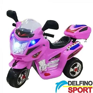 sorcovi: Motor na akumulator Delfino Sport Pink (DEL-518M-PN-230) Opis: - — 2