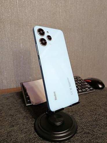 Уюлдук телефондор жана аксессуарлар: Redmi, Redmi 12, Колдонулган, 128 ГБ, түсү - Көгүлтүр, 2 SIM — 8