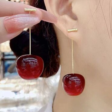 шлепки женские: Серьги🍒