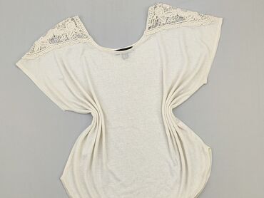 białe eleganckie bluzki z krótkim rękawem: Блуза жіноча, Atmosphere, M, стан - Дуже гарний