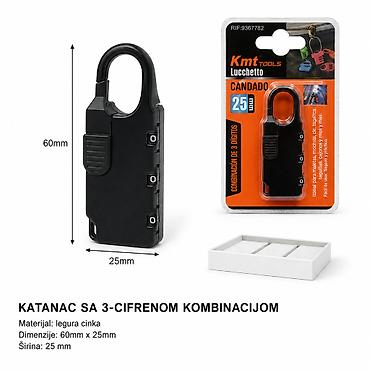 KMT 202 kombinaciona brava – Kmt Style Opis: Katanac sa 3-cifrenom na lalafo.rs KMT 202 kombinaciona brava – Kmt Style Opis: Katanac sa 3-cifrenom