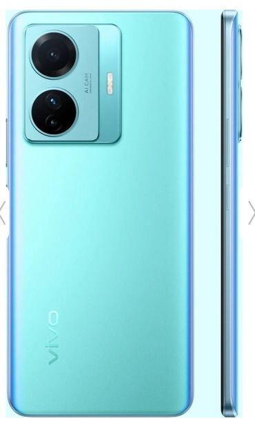 Мобильные телефоны: Vivo S15e, Б/у, 256 ГБ, цвет - Синий, 1 SIM, 2 SIM