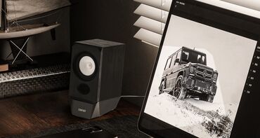 Dinamiklər və kolonkalar: Yeni Edifier Kolonka, Növ - Kompüter üçün, rəng - Qara — 4