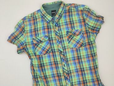 vistula koszule z krótkim rękawem: Fishbone, Shirt for men, size XL (EU 42)