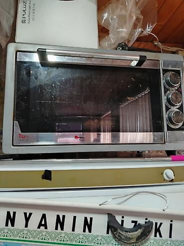 panasonic mikrodalgali soba: Duxovka Elektrik, rəng - Gümüşü, Ayrıca dayanan, İşlənmiş — 1