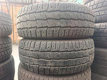 Шины 235 / 65 / R 16, Зима, Б/у, Пара, Легкий коммерческий транспорт (C/LT), Германия, Michelin