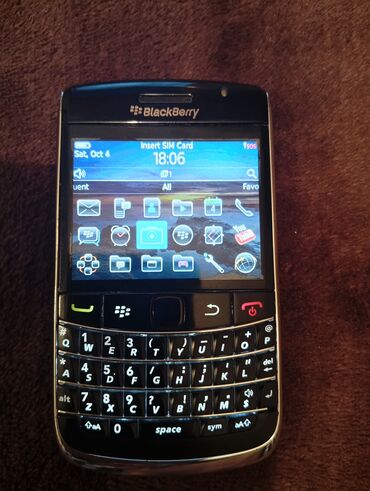 сотовый телефон fly ff179: Blackberry Bold, rəng - Qara, Düyməli